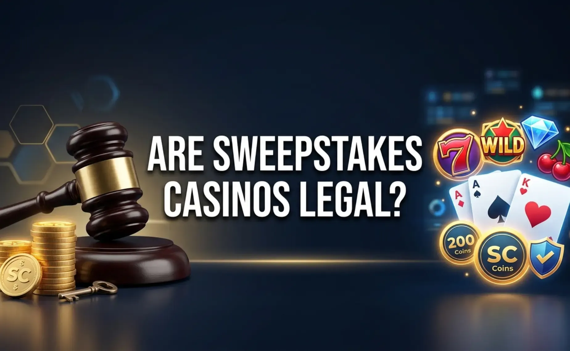 are sweepstakes casinos legal
