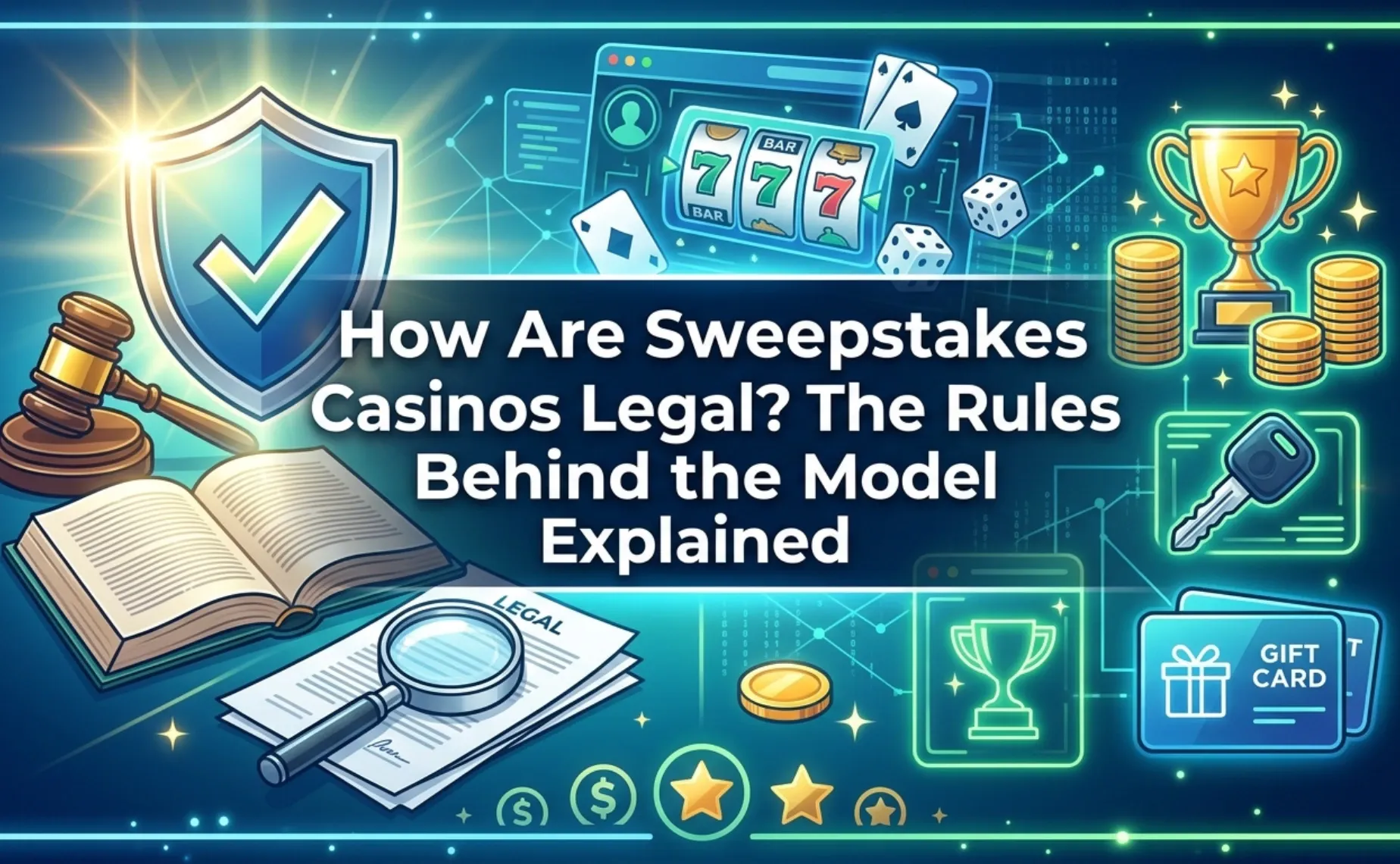 how are sweepstakes casinos legal