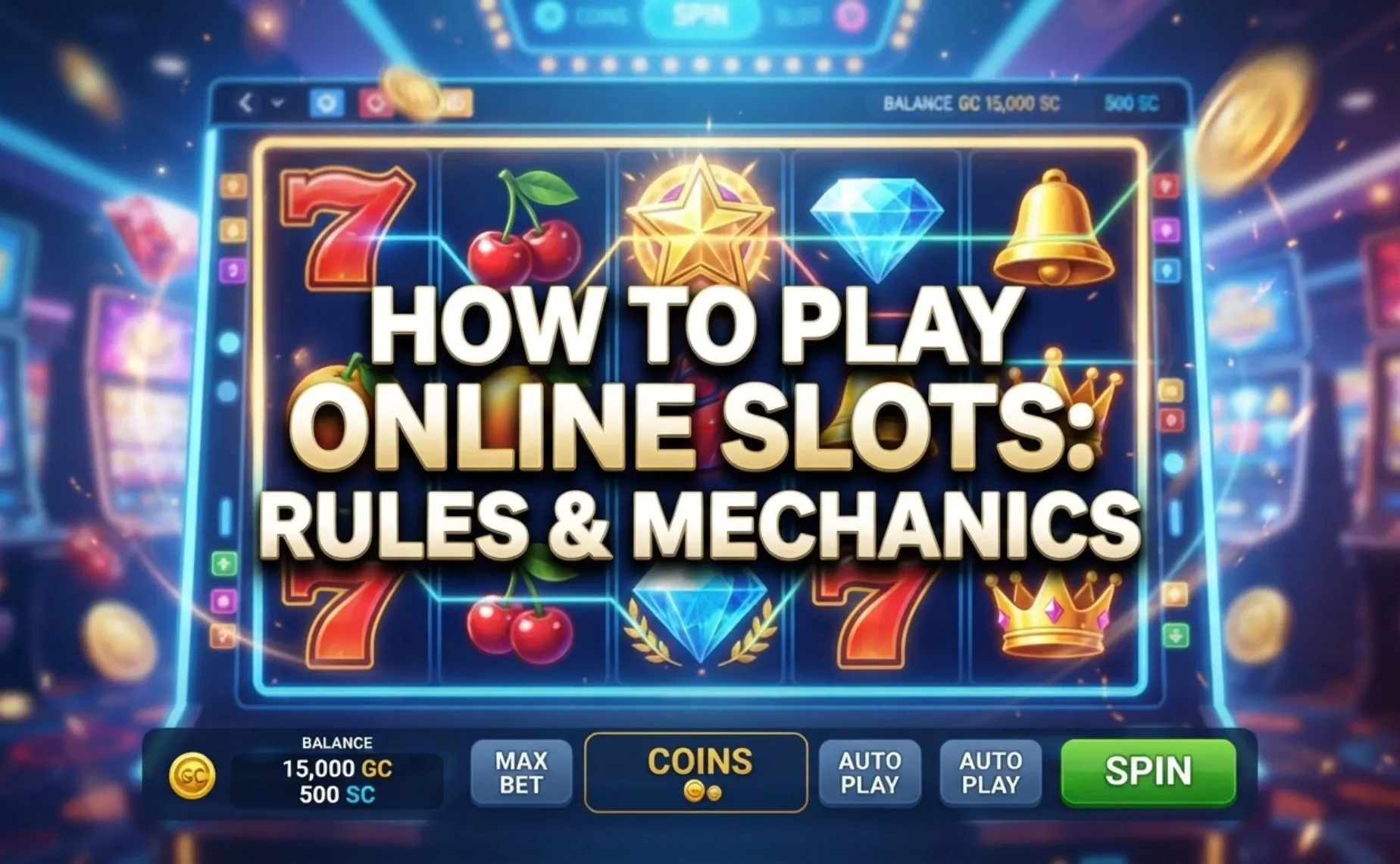 how to play online slots rules and mechanics