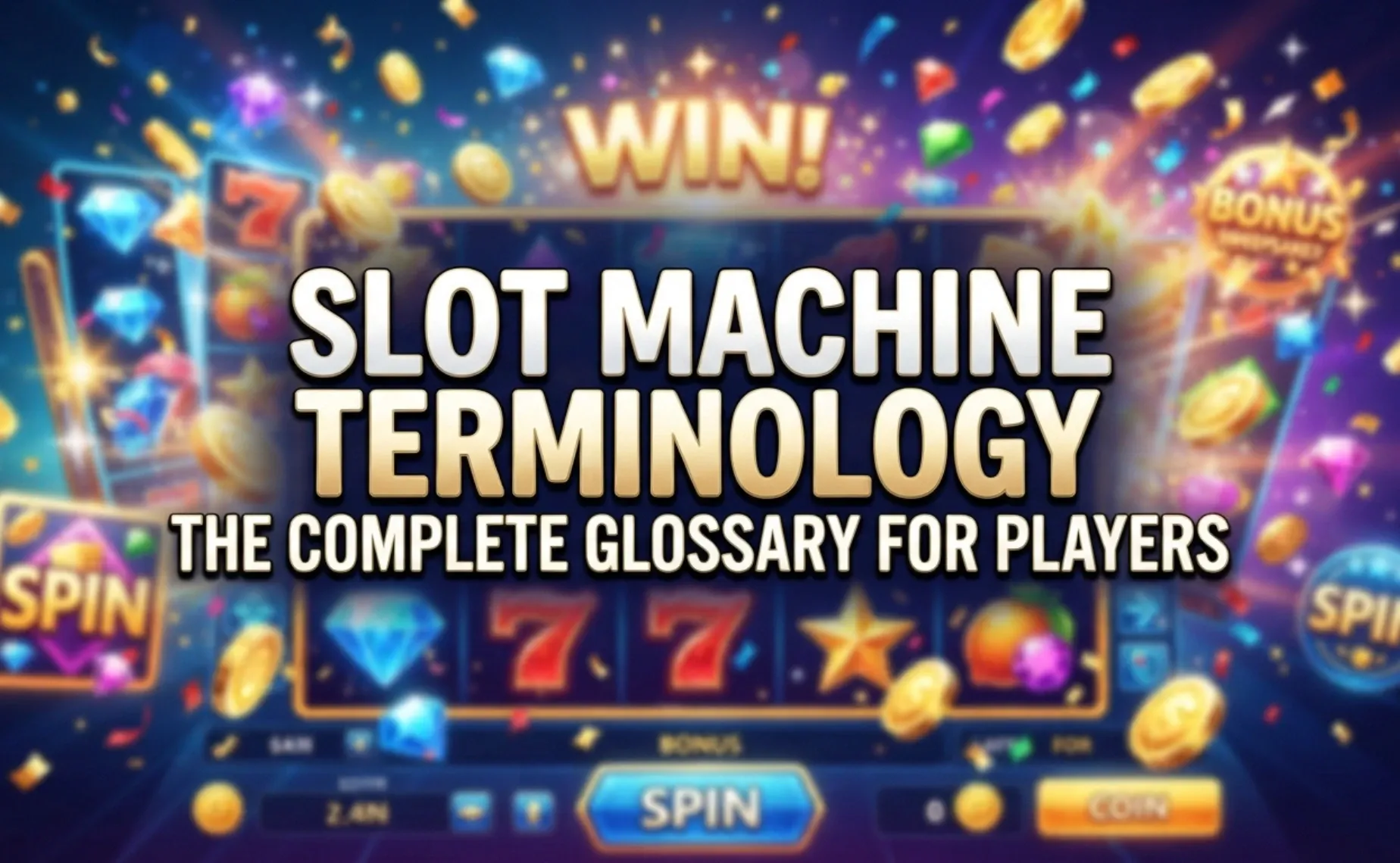 slot machine terminology