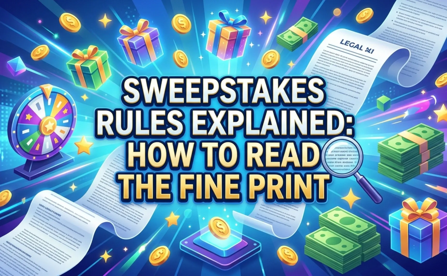 sweepstakes rules explained