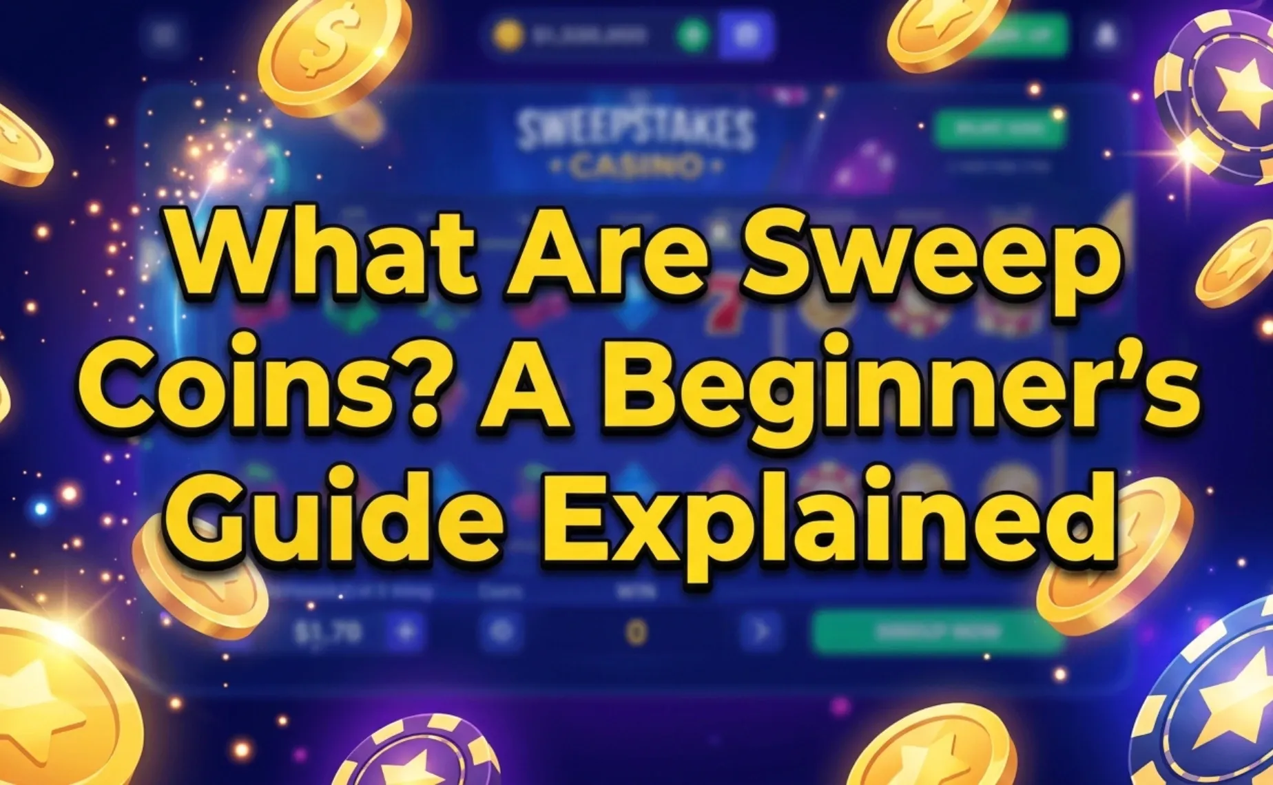 What Are Sweep Coins? A Beginner’s Guide to Sweepstakes Casino Currency