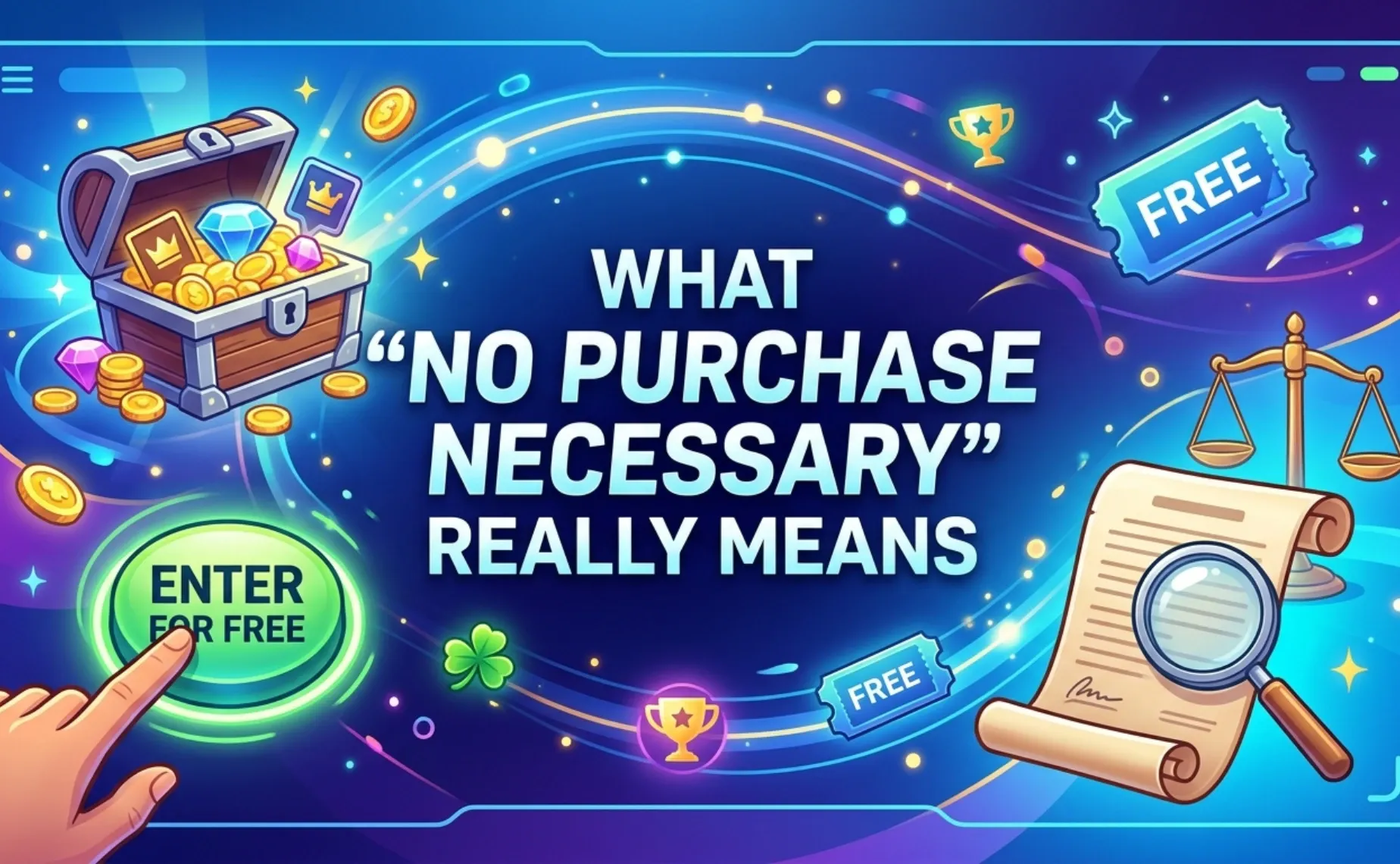 what no purchase necessary means
